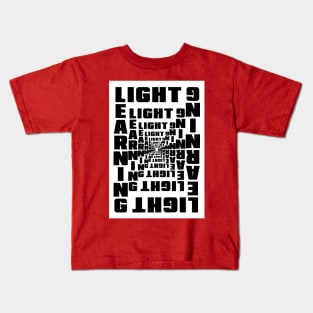 Word Light and Learning Kids T-Shirt